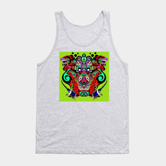 kaiju hand of God mantra ecopop Tank Top by jorge_lebeau